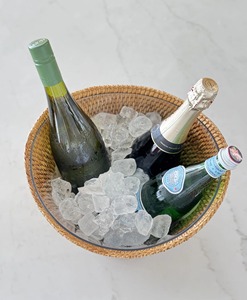 Panier de rangement multifonctionnel en rotin naturel fait main pour refroidisseur à vin et bière, design moderne et écologique, fabriqué à Hanoï - Product Image 5