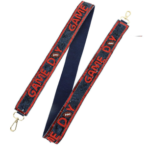 Trendy beaded embroidery bag strap for women <b>handbags</b> Embroidery Seed Bead Checkered Purse Beaded Strap by glowin fashion - Product Image 2