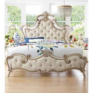 Cama antigua europea clásica-Campagne Caoba-99 - Product Image 3