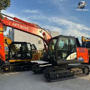 Excavadora Usada Hitachi ZX130 de 13 Toneladas con Cucharón de 0.6m³, Marca Original Japonesa, Excavadora de Orugas Mediana para Construcción, Bajas Horas de Uso, Certificación CE - Product Image 3