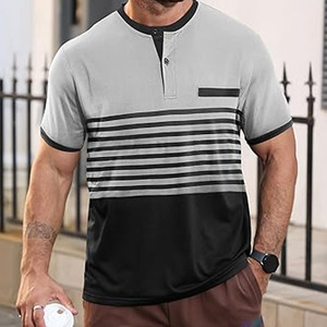 Camisetas para hombre con logotipo bordado Camiseta de algodón para hombre Camisetas para hombre a la venta hechas por Dress Sports - Product Image 4