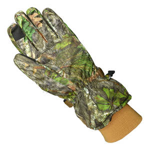 Gants de chasse en plein air antidérapants légers de haute qualité en polyester durable, doigt complet en cuir respirant pour temps froid - Product Image 2