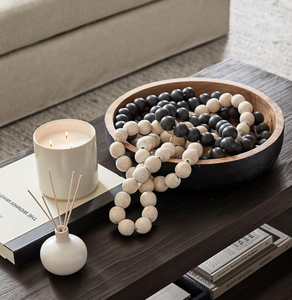 Dark Brown Hand Carved Wooden Platter Elegant and <b>Decorative</b> Coffee <b>Fruit</b> Serving Tray <b>for</b> Home Dining Table Top Wood Tray - Product Image 6