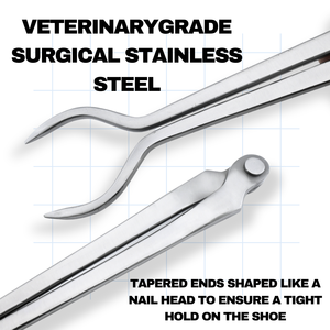 Professionnel Hot Shoe Farrier Tools forgeron Hot fit Tong maréchal-ferrant pince 13 "sabot chaussure raccord pince à longue poignée - Product Image 3