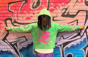 Fabricante personalizado ropa de calle Vintage pantalla impresión Boxy Fit ácido lavado 100% algodón peso pesado recortado sudaderas con capucha de los hombres - Product Image 6