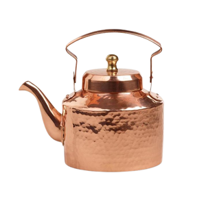 Tetera de latón martillado de la mejor calidad, hecha a mano, fabricación de productos de latón de alta calidad - Product Image 1