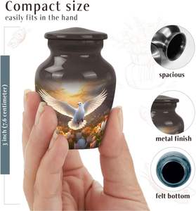 Elephant Walk Urns for <b>Ashes</b> Small Urns for Human <b>Ashes</b> <b>Keepsake</b> for Women Urn Adult Male Mini Urns for Human <b>Ashes</b> Custom Size - Product Image 2