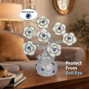 Ojo Turco de Cristal, Decoración Feng Shui para el Hogar, Protección, Buena Suerte y Energía Positiva - Product Image 3