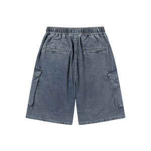 Male Casual Custom Denim <b>Shorts</b> <b>for</b> Men Custom Denim <b>Shorts</b> OEM - 100% Cotton Stretch <b>Women</b> Men Summer <b>Shorts</b> - Product Image 1