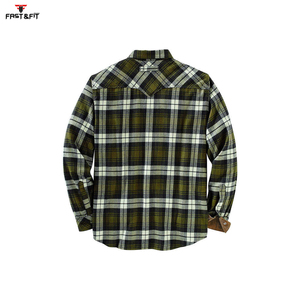 Camisa de Franela para Hombre de Invierno de Secado Rápido, Nuevo Diseño, Alta Calidad, 100% Algodón, Mangas Largas, Transpirable, Personalizable, Camisas Casuales - Product Image 2