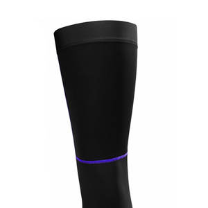 Logotipo personalizado estiramiento compresión ciclismo pierna calentador antideslizante transpirable ciclismo pierna mangas para hombres y mujeres - Product Image 3