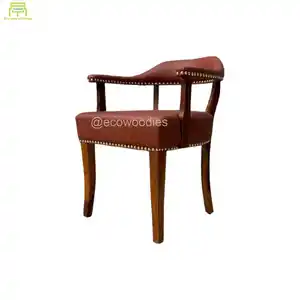 Chaises de salle à manger en bois naturel de restaurant durable au prix le plus bas Chaise en bois massif pour événements et salle à manger