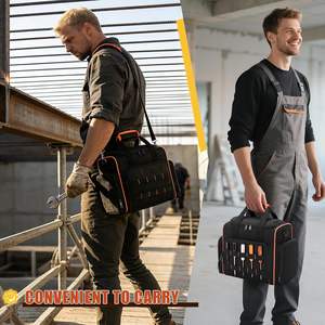 Bolsa de Herramientas Resistente con 3 Estuches Extraíbles, 2 Capas, Gran Capacidad, Resistente al Agua, Personalizable OEM/ODM, Hecho en Vietnam - Product Image 3