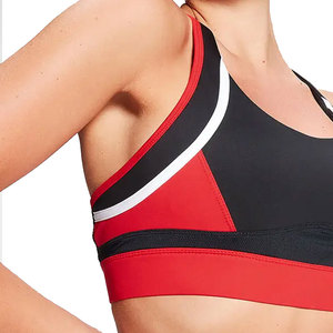 Women's Summer Sport Bra High Support Seamless Padded Push-Up Removable <b>Pads</b> Gym Yoga <b>Running</b> Quick Dry Breathable - Product Image 6