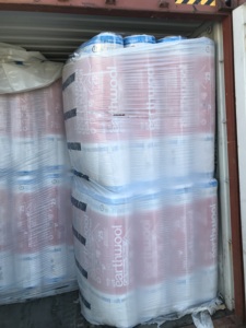 Rouleau d'isolation acoustique en laine minérale Knauf Insulation Steel Therm Roll Earth Wool pour cloisons Mineral Plus IPB 037 - Product Image 2