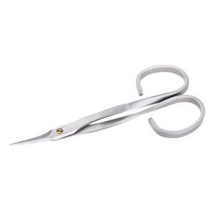 Ciseaux à cuticules en acier inoxydable légers et écologiques à lame incurvée gauche, outil de manucure de précision pour une peau des ongles précise - Product Image 2