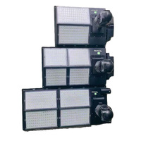 Lampe solaire LED Tristar 300W pour éclairage extérieur, corps en ABS IP65, caméra CCTV, montage mural, éclairage extérieur 6000K lumière du jour, angle de faisceau 180°, application
