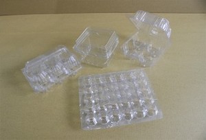 Boîtes industrielles en plastique de qualité alimentaire à 30 trous Conteneurs à œufs à 30 trous Récipients en plastique pour le stockage des aliments - Product Image 1