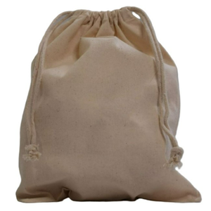 Convenient Eco-Cotton <b>Drawstring</b> Pouch with Custom Logo Reusable <b>Small</b> Storage Dust <b>Bag</b> Fashionable Design Easy-Carrying Canvas - Product Image 4