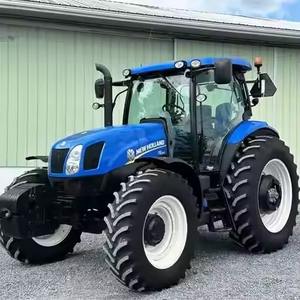 Tracteurs à roues agricoles d'occasion New Holland 4x4wd Machines agricoles Chargeur frontal Tracteur à bas prix - Product Image 1
