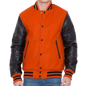 Veste bomber universitaire en toile de haute qualité, style unique très tendance, best-seller pour l'hiver - Product Image 4