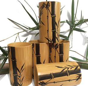 Eco conscious bamboo <b>cup</b> manufactured in Vietnam perfect for daily <b>drinking</b> needs and green events - Product Image 1