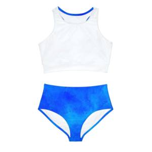 Traje de baño Mujer Moda Sexy con Multi colores Natación Playa Tela Contenido Poliéster Bikini Conjunto Señoras Ropa interior Conjunto para niñas - Product Image 4