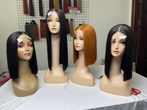 ขายออกสีเวียดนาม Remy ผมตรงนุ่มหรูหราต่อผม Silky วิกผมสไตล์ - Product Image 4