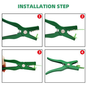 Protecteur d'équitation réglable pince à étiquettes d'oreille applicateur de pistolet de marquage d'oreille d'animal d'élevage pour mouton chèvre cochon bottes pattes griffes - Product Image 4