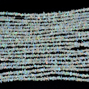 Opale éthiopienne naturelle 4 mm, pierres précieuses non taillées, perles, pierres précieuses semi-précieuses naturelles de Welo, pépites lisses pour bijoux - Product Image 3