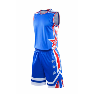 Vêtements de sport, dernier design, respirant, séchage rapide, 100% polyester, logo personnalisé, couleur unie, uniforme de basket-ball, équipe personnalisée - Product Image 3