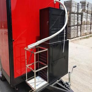 Nuevo camión de comida de cocina móvil de acero inoxidable totalmente equipado a la venta, carro de aperitivos rápidos para helados, hecho de aluminio duradero - Product Image 5