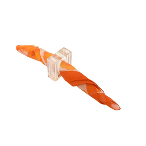 Arrivées fraîches anneaux de serviette en acrylique en forme de rond conceptions de ménage d'intérieur porte-tissu de qualité Standard nouvel ornement de conception - Product Image 4