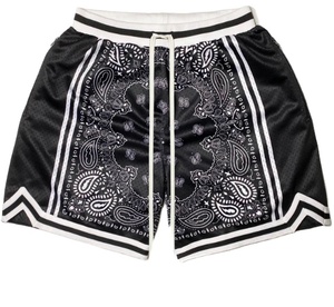 Pakistan Usine Logo Personnalisé Hommes Basketball Shorts Plus Size Polyester Refroidissement Football Football Baseball Sports Mesh Shorts - Product Image 2
