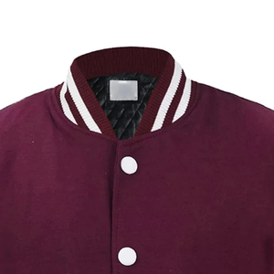 Veste de baseball unisexe personnalisée, vente en gros, style streetwear, vestes universitaires en chenille, vestes décontractées en laine unie, vestes universitaires d'hiver - Product Image 6