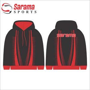 Sudadera con capucha de cara completa para hombre, con cremallera personalizada, impresión por sublimación, estilo urbano - Product Image 2