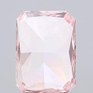 Diamante cultivado en laboratorio Radiante 2,06 CT Fancy Vivid Pink VVS1 - Product Image 4