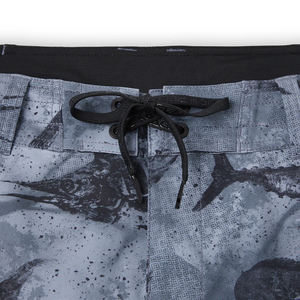 Pantalones cortos de pesca con estampado de cintura elástica para hombre, pantalones cortos de pesca de verano para hombre, pantalones cortos informales para hombre - Product Image 6