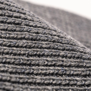 Gorro de acrílico con etiqueta personalizada de alta calidad, gorro de invierno a granel acanalado tejido al por mayor, gorro liso de tipo corto para hombre, gorro Unisex - Product Image 5