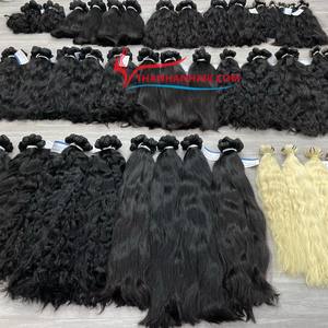 TOP HAUTE QUALITÉ: Extensions de Cheveux Vapeur Cheveux Ondulés Naturels En Vrac Vietnamien 100% Cheveux Humains Avec la Meilleure Liste de Prix - Product Image 3