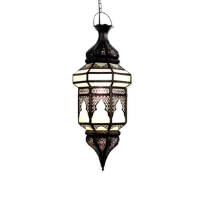 <b>Moroccan</b> Gold Hanging Lanterns Designer Metal Top T-Light Holder Indian Manufacturer for Candle Lighting Hot Selling Home <b>Decor</b> - Product Image 4