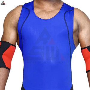 New Style <b>Men</b> Gym <b>Singlet</b> Stringer Muscle Fit Tank Tops Breathable Knitted 100% Cotton Custom Design Fitness Workout Shirt - Product Image 4