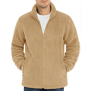 La mejor chaqueta polar forrada de tela cómoda para hombre Color y tamaño personalizados Nueva llegada Estilo de invierno transpirable - Product Image 2