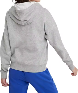 Sweat à capuche de haute qualité pour femmes Usine Vente en gros Pas cher Sweat à capuche pour femme Grande taille Coton Full-Zip Léger Sweat à capuche pour femme - Product Image 3