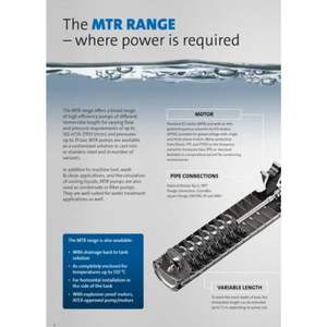 Pompe de machine-outil W-A-HUUV MTR de qualité industrielle Construction robuste Opération fiable de longue durée Fourniture d'exportation en vrac - Product Image 5