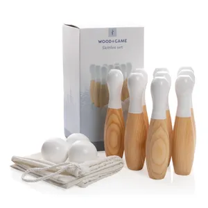 Set di Birilli in Legno Personalizzati per Feste e Intrattenimento - Product Image 5
