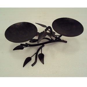 Candle <b>Holder</b> Stand 5 Arms Iron Tea Light Candle <b>Holder</b> <b>Black</b> Color for Home Living Room Party Wedding Table Top Decorative - Product Image 5