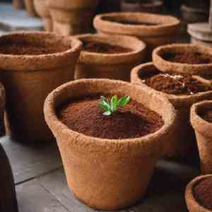 Fourniture en gros TrueCoirs originaux Pots de fleurs en fibre de coco de 9 pouces Jardinières en fibre de coco Style contemporain Origine américaine pour bureau à domicile - Product Image 2