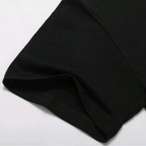 100% coton Designer T-Shirt pour hommes Logo personnalisé plaine tricoté T-Shirt grande taille vêtements pour hommes - Product Image 3