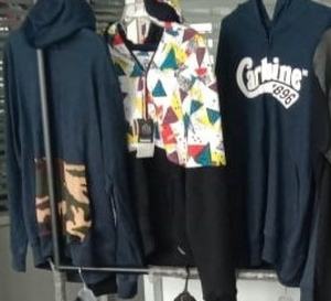 OEM nouveau design à capuche 100% anneau filé coton polaire pull AOP découpé et cousu Logo personnalisé broderie hommes sweat à capuche - Product Image 3